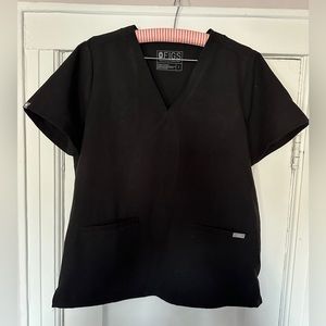 Black FIGS Scrub Set size L